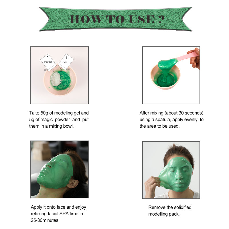 Spa Salon Avocado Hydro Gel Mask