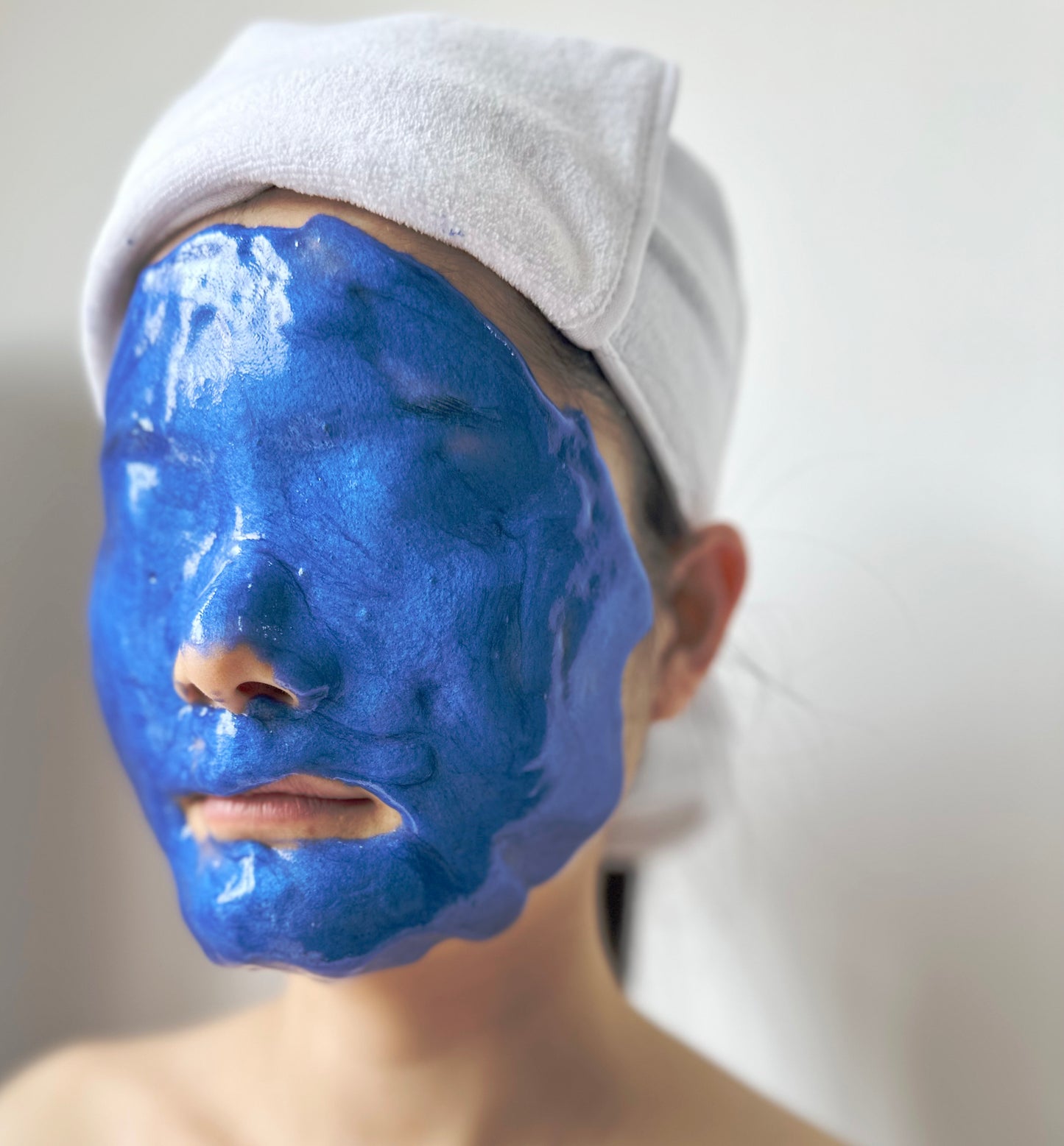 Beauty Spa Blue Gold Facial Mask