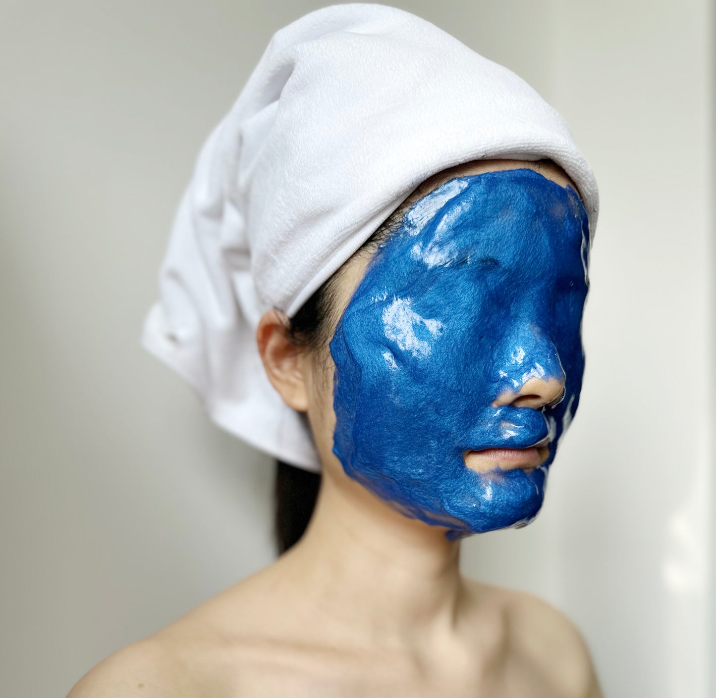 Beauty Spa Blue Gold Facial Mask