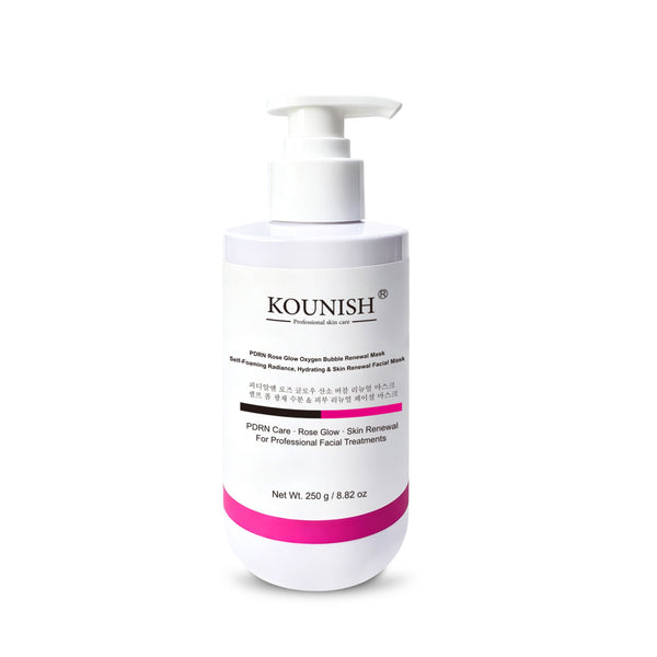 PDRN Rose Glow Oxygen Bubble Renewal Mask