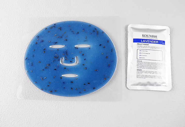 Relaxing Blue Lavender Jelly Mask