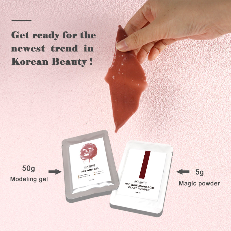 Red Wine Hydro Gel Mask 50ml +5g Powder