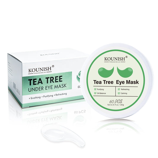 Tea Tree Under Eye Patches for Puffy Eyes, Dark Circles & Hydration