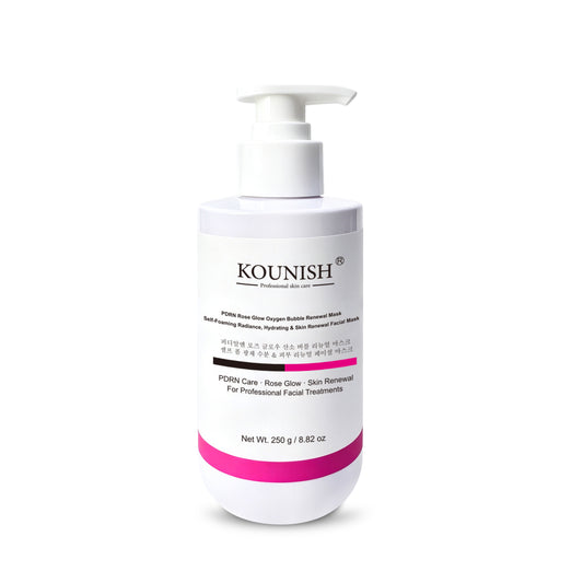 PDRN Rose Glow Oxygen Bubble Renewal Mask
