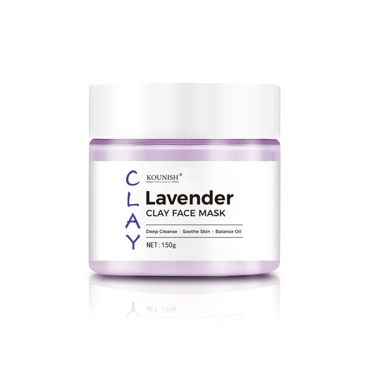 Lavender Clay Face Mask for Deep Cleansing, Oil Control & Soothing Care