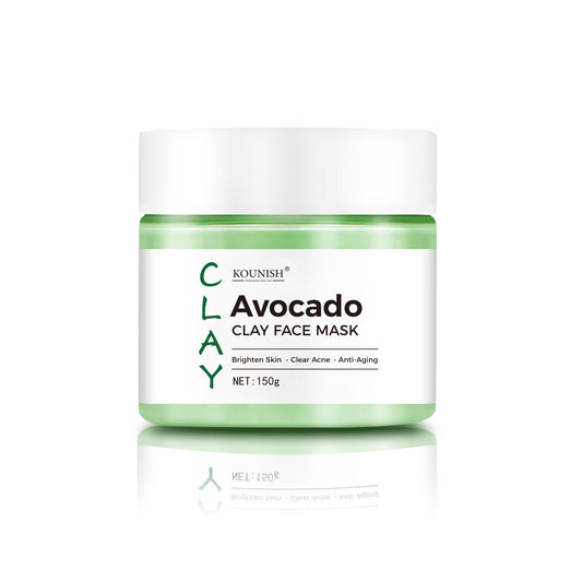 Avocado Clay Face Mask for Deep Cleansing