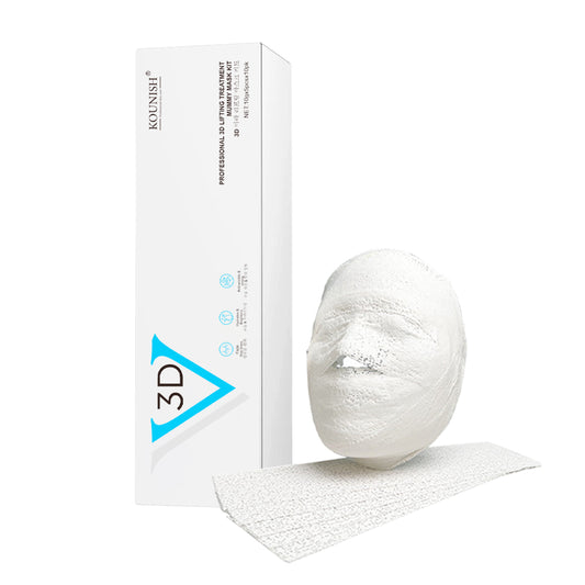 KOUNISH Professional White 3D Mummy Mask