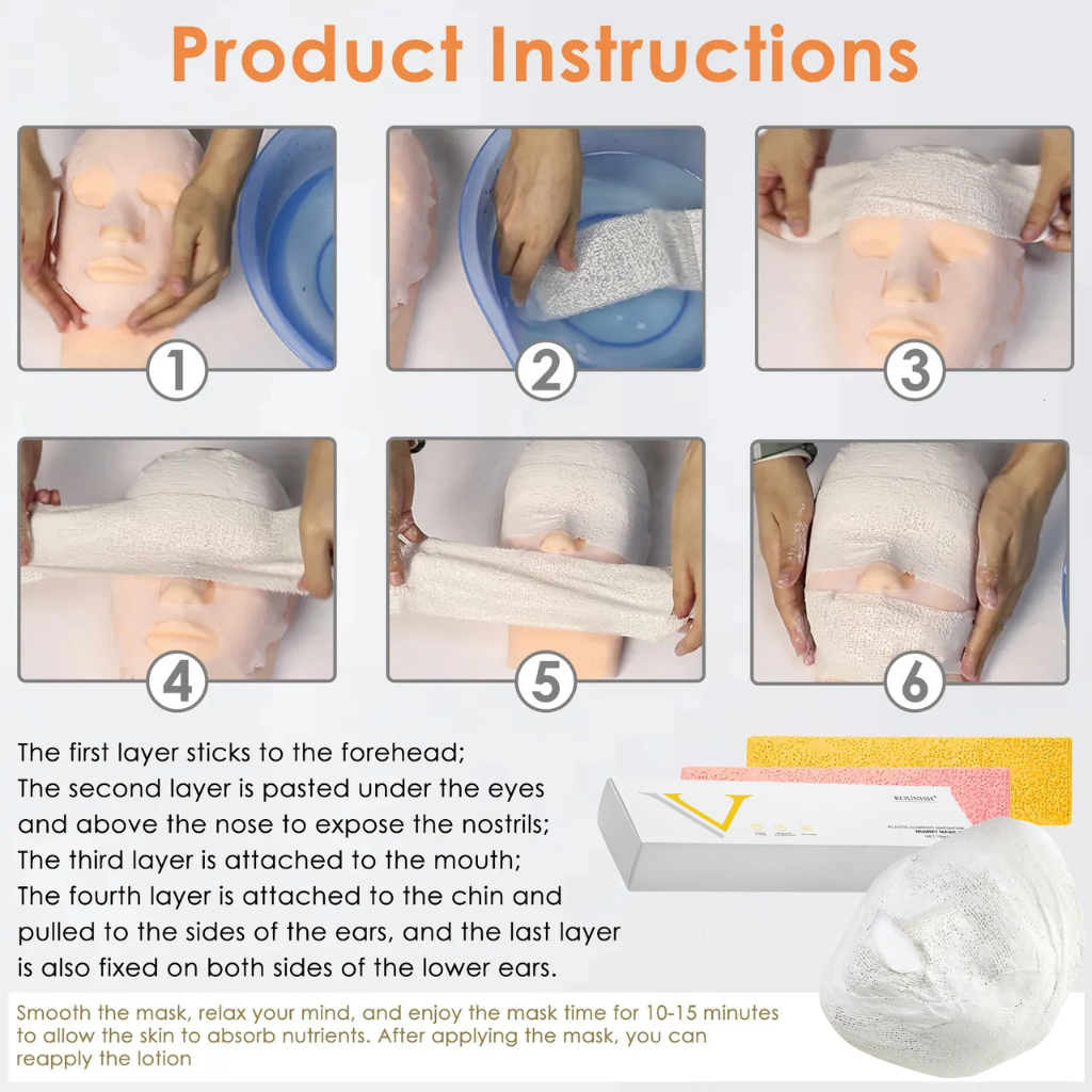 Mummy Mask – Instant Lift, Tightening & Pore-Smoothing Facial Treatment