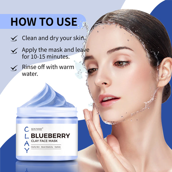Blueberry Purifying Clay Face Mask