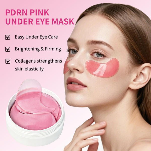 PDRN Pink Under Eye Mask for Dark Circles & Fine Lines