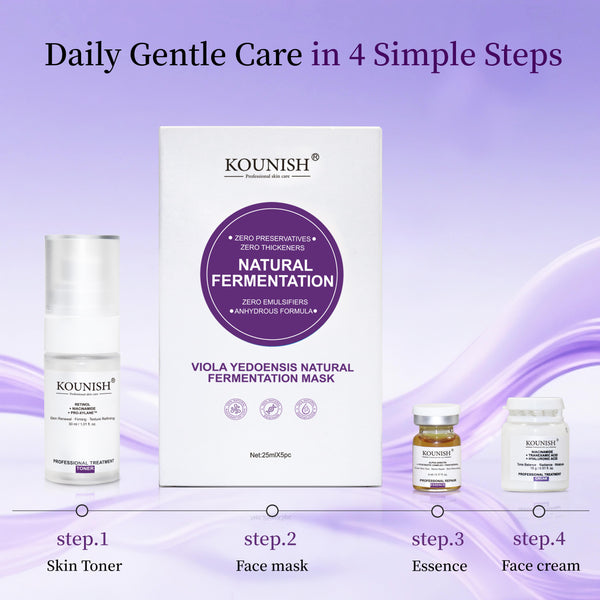 Professional Brightening System  Daily 4-Step Skincare Routine