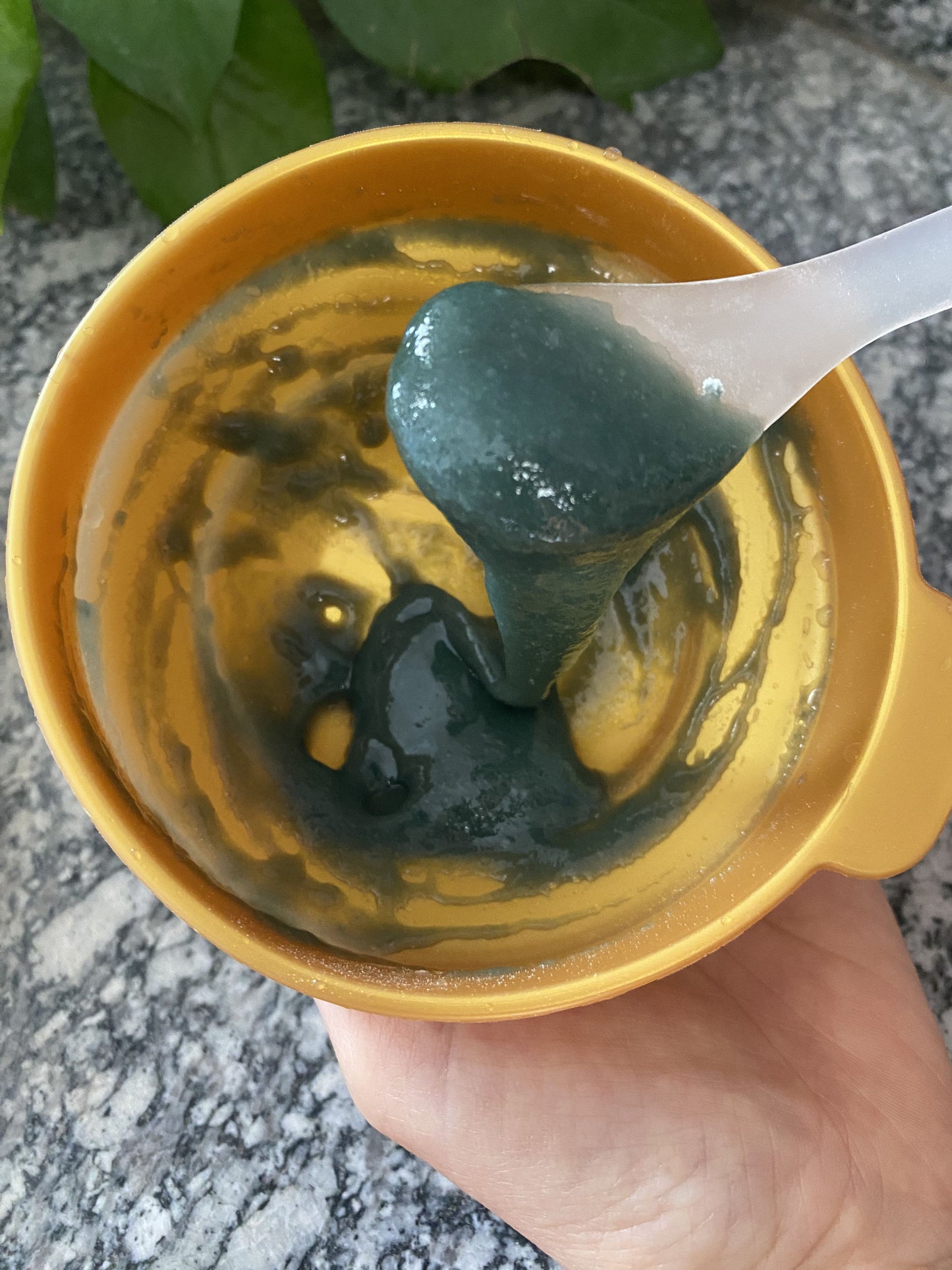 Diy Spa Hulk Spirulina Jelly Mask