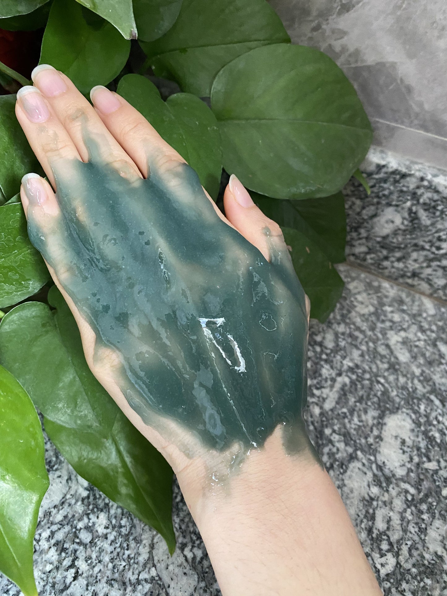 Diy Spa Hulk Spirulina Jelly Mask