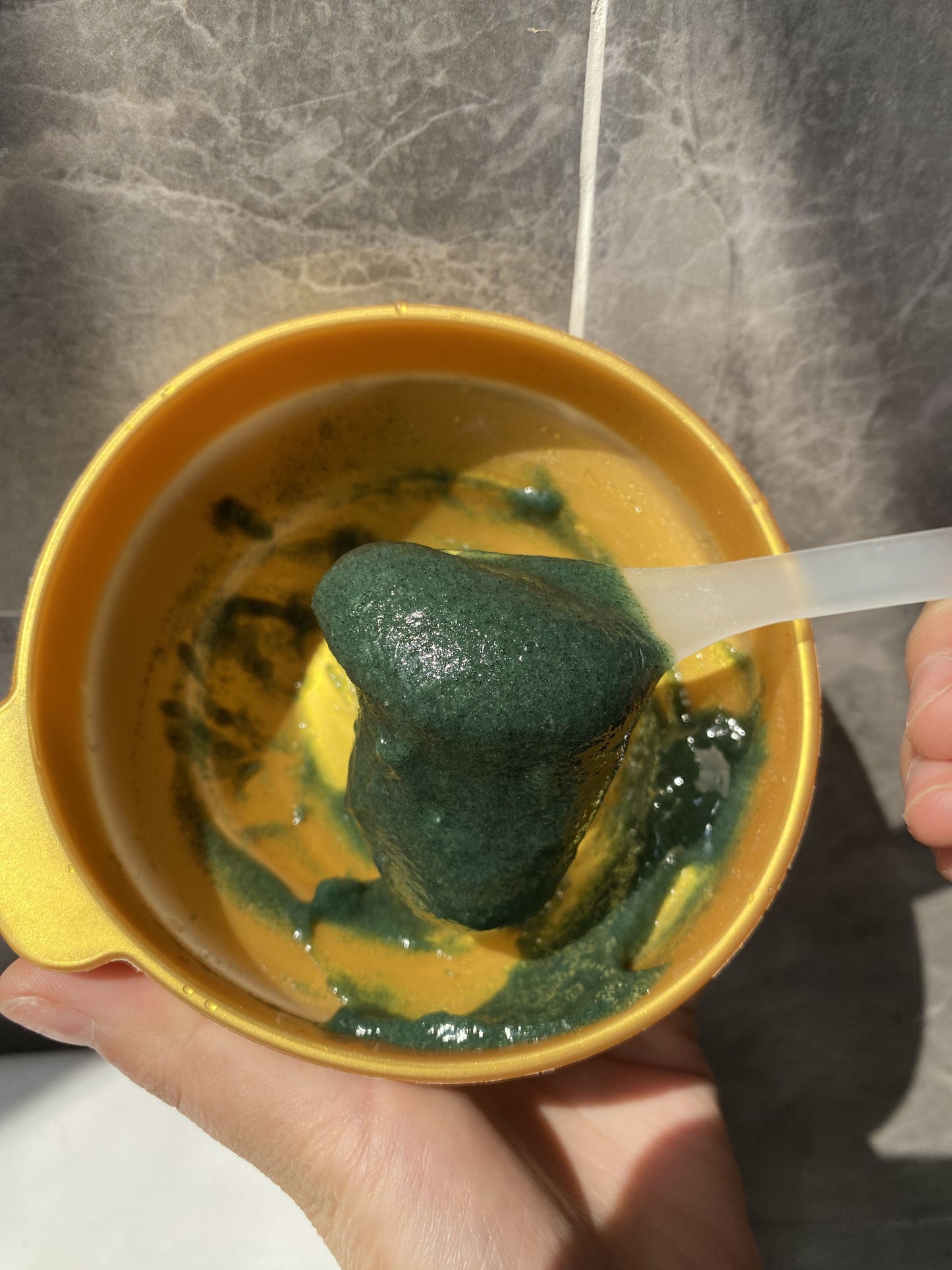 Spirulina Cleansing Jelly Face Mask Powder