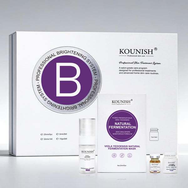 Professional Brightening System  Daily 4-Step Skincare Routine