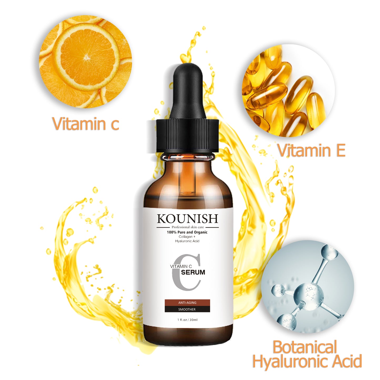 KOUNISH Facial Vitamin C Serum