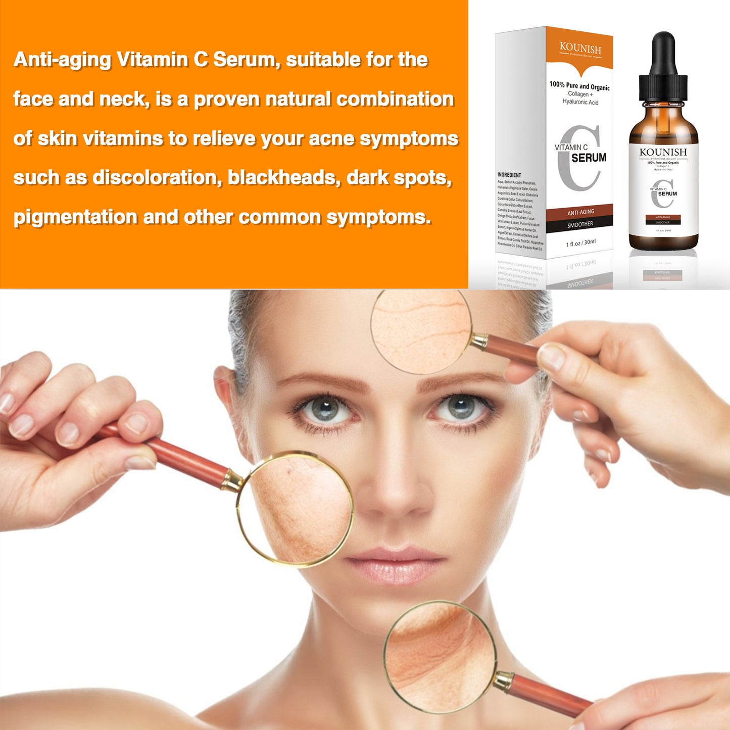 KOUNISH Facial Vitamin C Serum