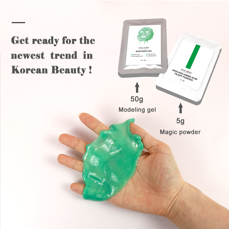 Spa Salon Avocado Hydro Gel Mask