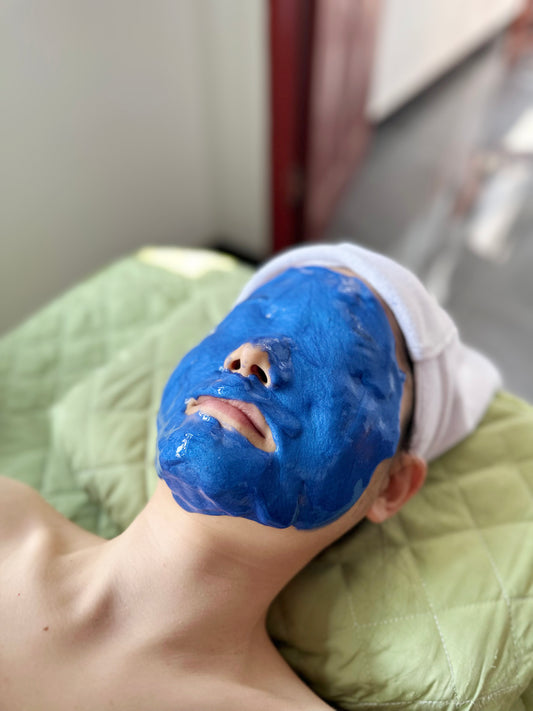 Beauty Spa Blue Gold  Facial Mask