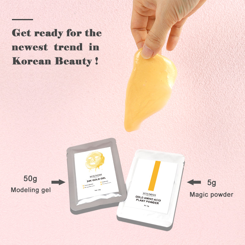 24k Gold Hydrogel  Professional Gel Mask