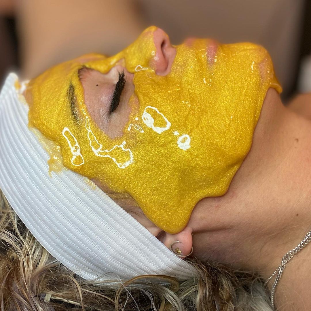 Luxury 24K Gold Anti Pores Facial Mask