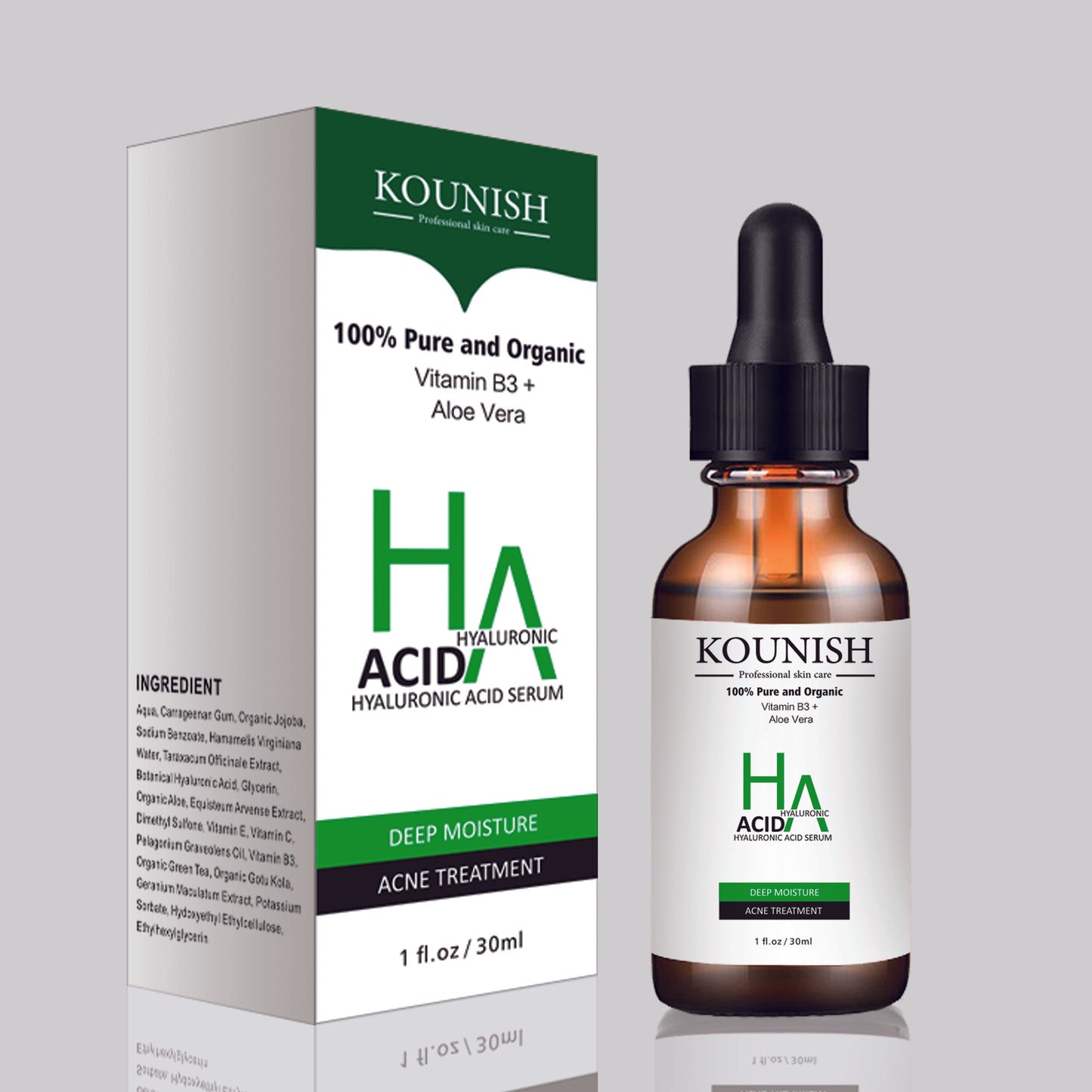 Hyaluronic Acid Facial Serum 30ml