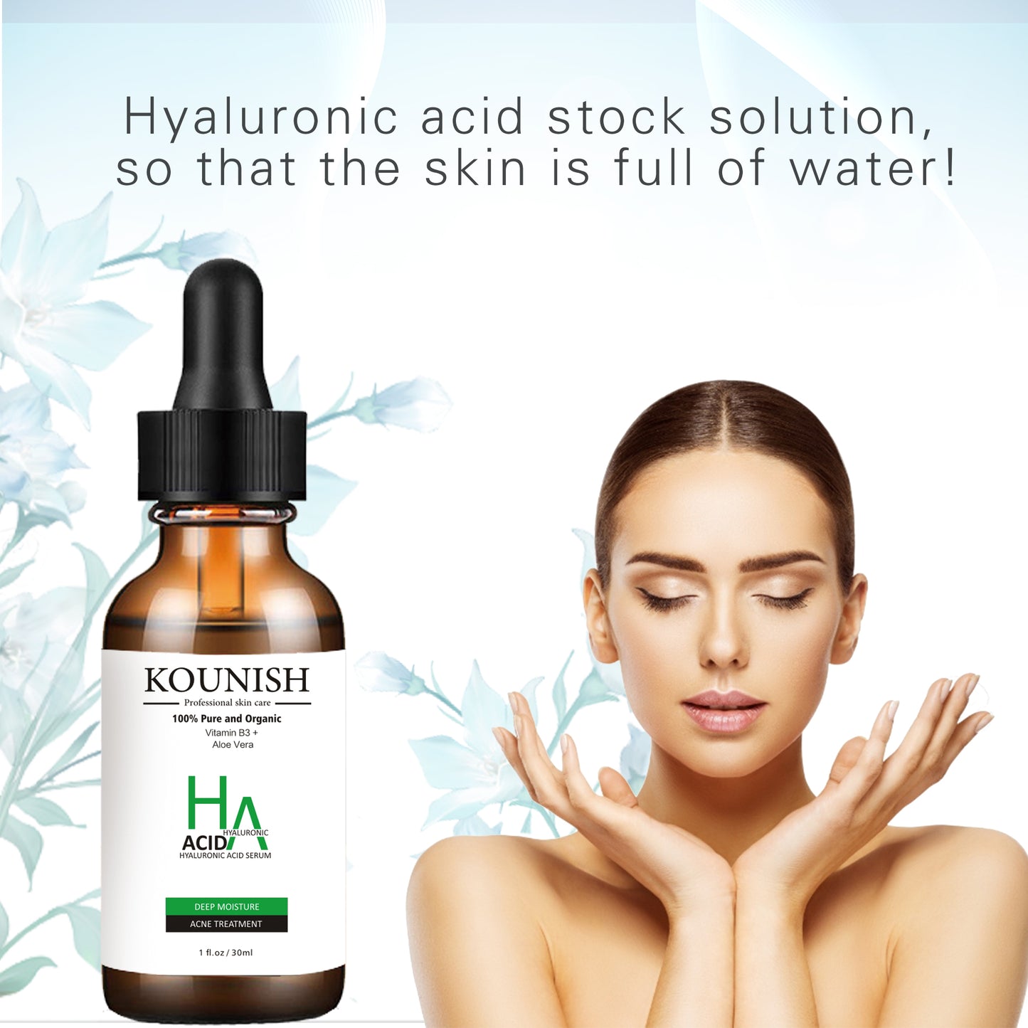 Hyaluronic Acid Facial Serum 30ml