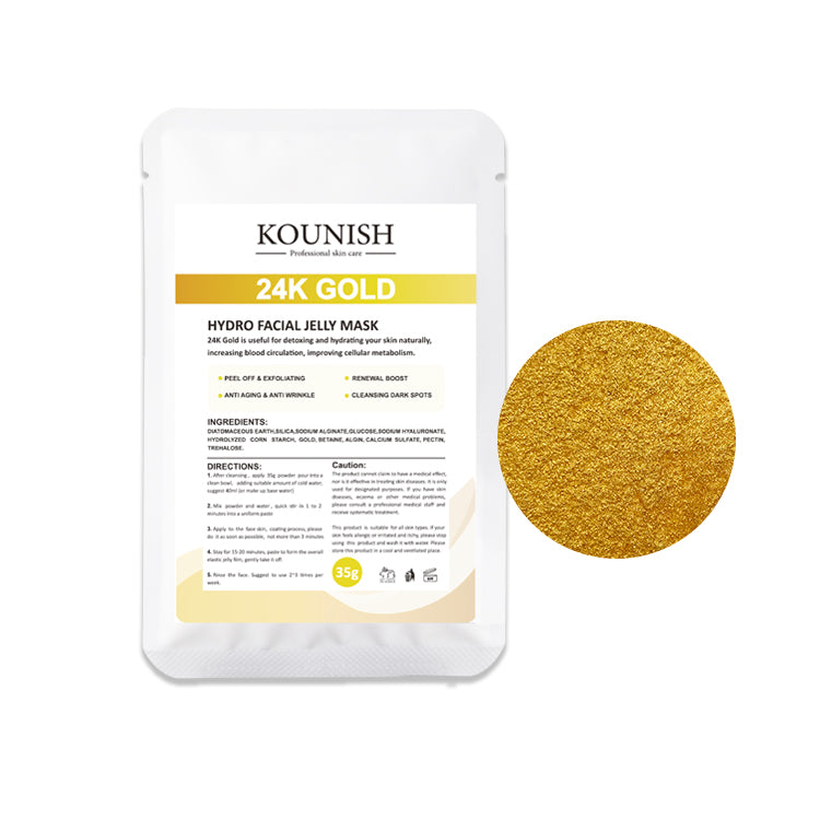 Luxury 24K Gold Anti Pores Facial Mask