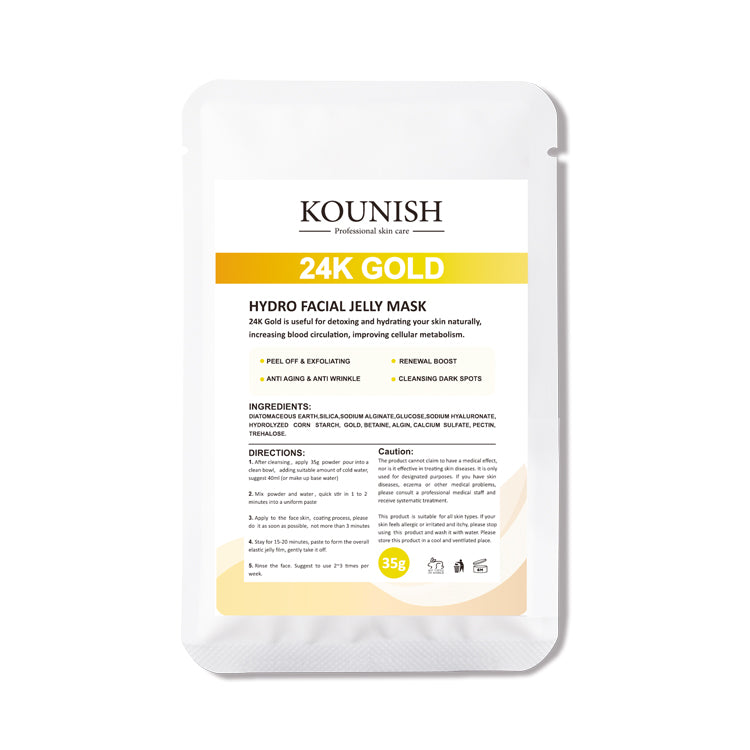 Luxury 24K Gold Anti Pores Facial Mask